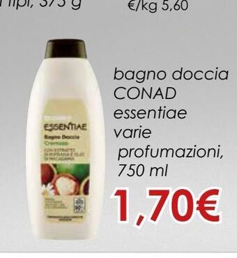 Conad Bagno doccia conad essentiae varie profumazioni offerta