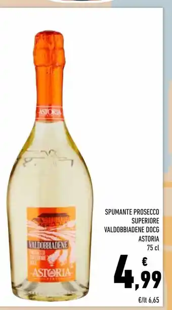 Conad Spumante prosecco superiore valdobbiadene docg astoria offerta
