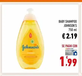 Baby shampoo johnson's