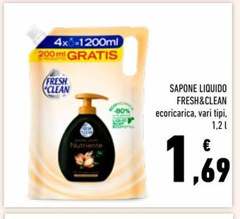 Conad Sapone liquido fresh&clean offerta