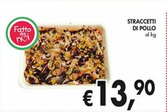 Supermercato Coal Straccetti di pollo al kg offerta