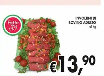 Involtini di bovino adulto al kg