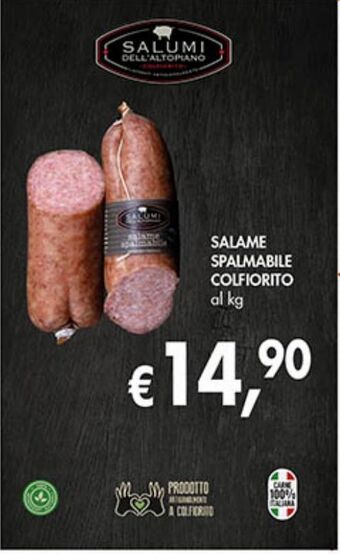 Supermercato Coal Salame colfiorito offerta