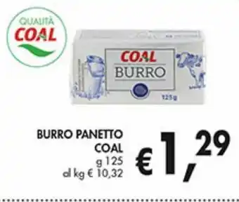 Burro panetto coal