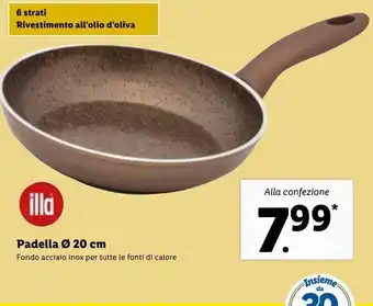 Lidl Padella ø 20cm offerta