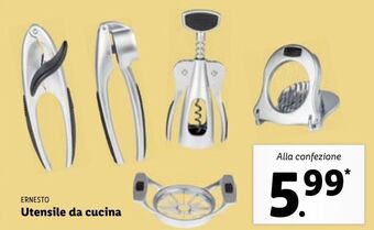 Lidl Ernesto utensile da cucina offerta