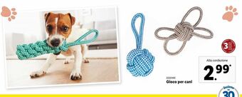 Lidl Zoofari gioco per cani offerta