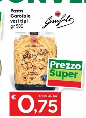 Despar Pasta garofalo vari tipi gr 500 offerta