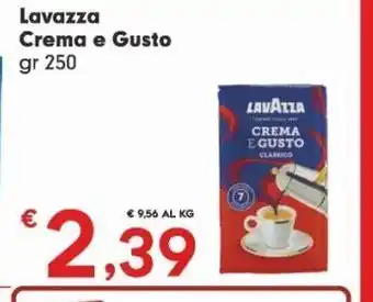 Despar Caffè lavazza crema e gusta gr 250 offerta
