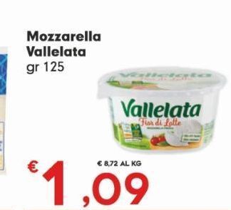 Despar Mozzarella vallelata offerta