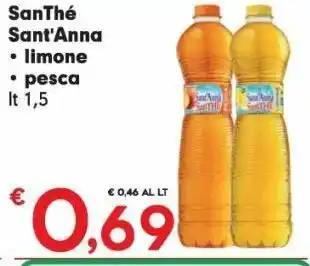 Santhe sant'anna limone pesca 1.5 l