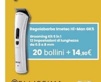 Regolabarba imetec hi- man gk5