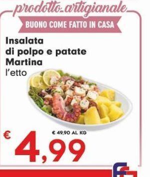 Fantinato Group Insalata di polpo e patate martina l'etto offerta