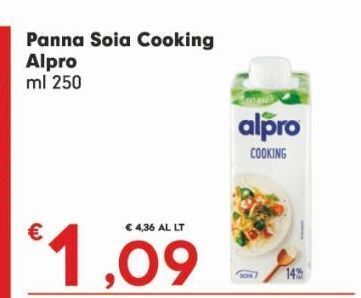 Fantinato Group Panna soia  alpro ml 250 offerta