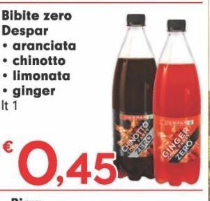 Fantinato Group Bibite zero despar l 1 offerta