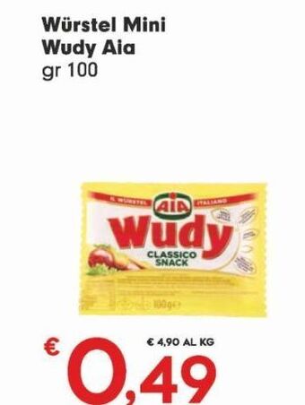 DeSpar Express Wurstel mini wudy aia gr 100 offerta