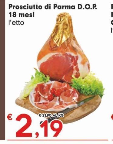 DeSpar Express Prosciutto di parma dop 18 mesi offerta