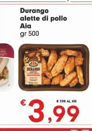 DeSpar Express Durango alette di pollo aia gr 500 offerta