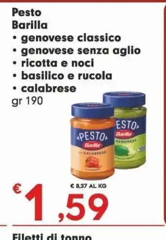 Pesto alla genovese barilla