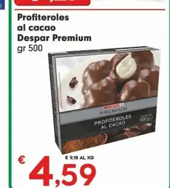 DeSpar Express Profiteroles al cacao despar premium gr 500 offerta
