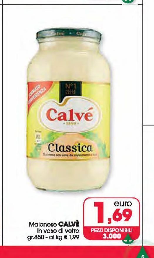 Despar Maionese calvé offerta