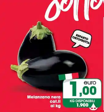 Melanzane nere cat ii al kg