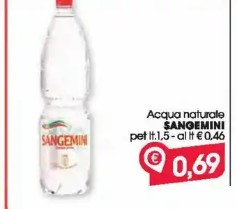 Despar Acqua naturale sangemini offerta