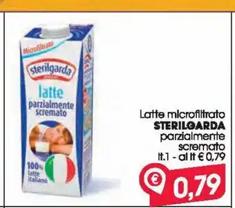 Despar Latte microfiltrato sterilgarda parzialmete scremato offerta