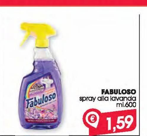 Despar Fabuloso spray alla lavanda ml 600 offerta