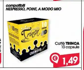 Despar Caffè trinca 10 capsule offerta