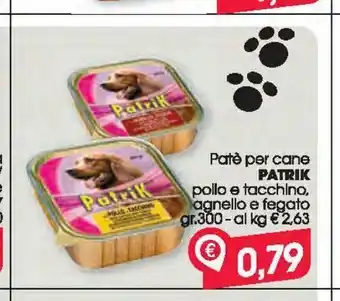 Despar Patè per cani patrick offerta