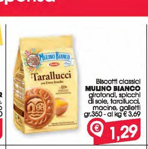 Despar Biscotti mulino bianco offerta