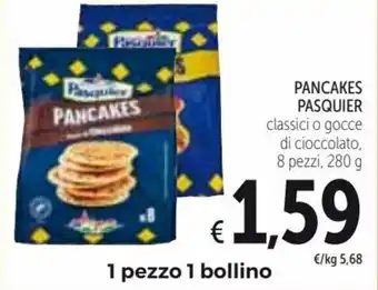 Pasquier Pancakes 8 pezzi 280 g