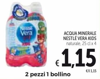 Nestlé Vera Kids Acqua Minerale naturale 25 cl x 4