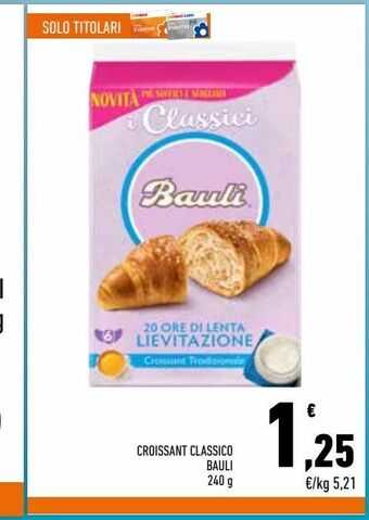 Croissant classico bauli
