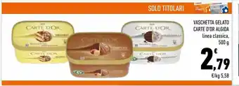 Conad City Vaschetta di gelato carte d'or algida offerta