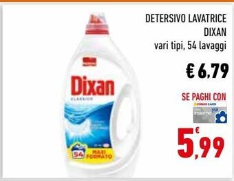 Conad City Detersivo lavatrice dixan offerta