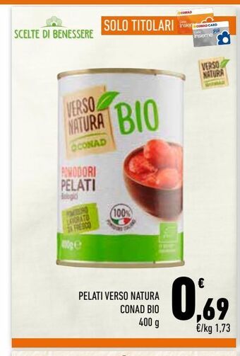 Pelati verso natura conad bio
