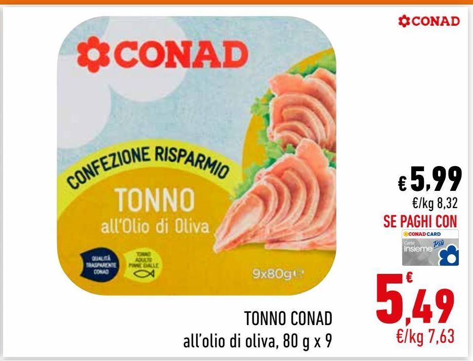 Conad City Tonno conad offerta