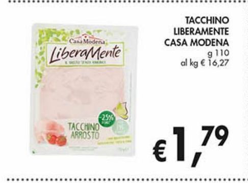 SuperCoal Tacchino liberamente casa modena offerta