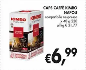 Ccaps caffè kimbo napoli