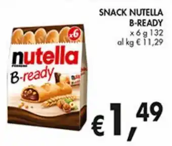 Snacks nutella