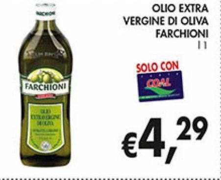 Maxi Coal Olio extra vergine di oliva farchioni offerta