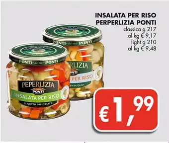 Insalata per riso ponti