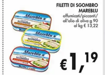 Filetti di sgombro mareblu