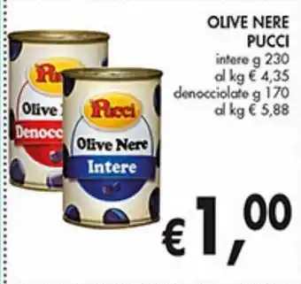 Olive nere pucci