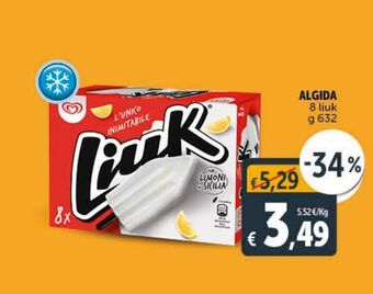 Algida 8 liuk g 632