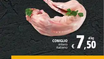 Coniglio intero italiano
