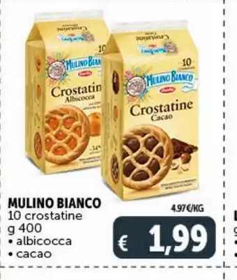 Deco Superstore Mulino bianco 10 crostatine g 400 albiccoca cacao offerta