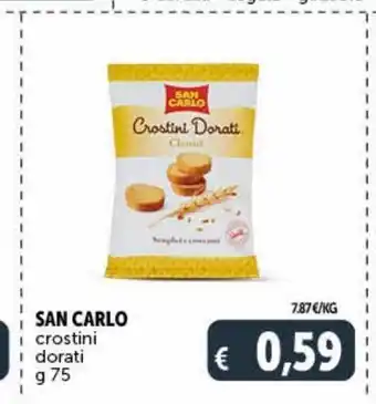 San carlo crostini dorati g 75